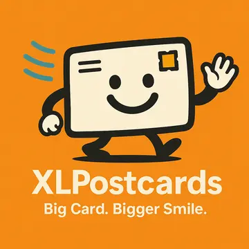 XLPostcards mascot logo